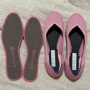 Rothy’s Begonia Flats - Size 9.5